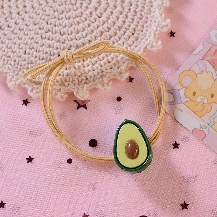 Chun buộc tóc quả bơ