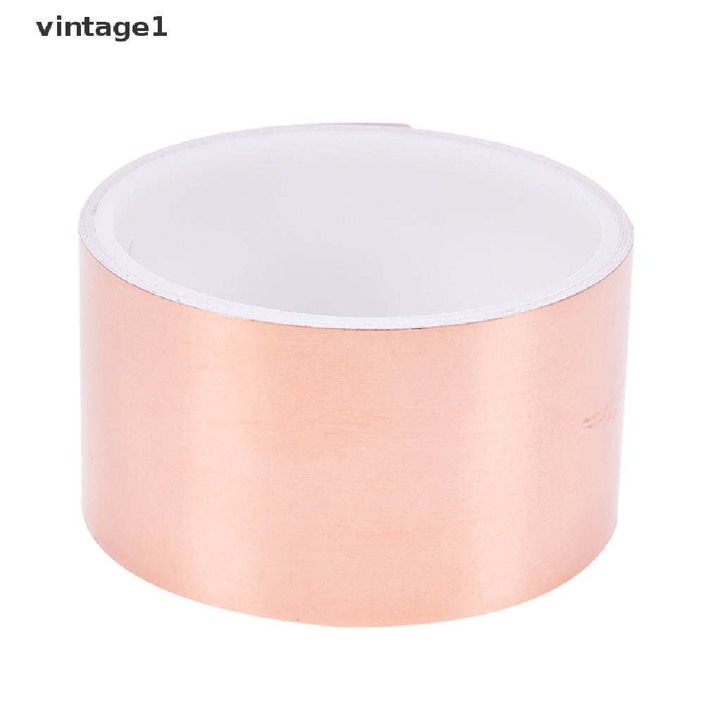 Cuộn băng keo lá đồng 50mmx3m emi dán viền đàn guitar phong cách thời trang mới