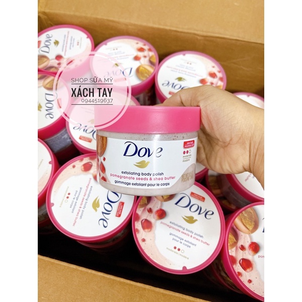 Kem tẩy tế bào chết DOVE 298g chính hãng