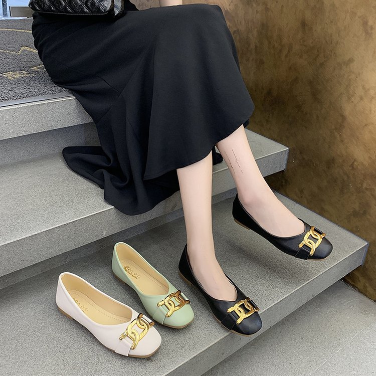 Giày Búp Bê Mũi Vuông Đế Bằng Thời Trang Cho Nữ | BigBuy360 - bigbuy360.vn