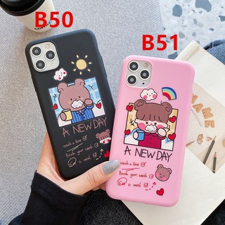 Ốp Lưng điện thoại mềm họa tiết đáng yêu cho iPhone 11Pro Max Xs XR i7 Plus 8Plus 6s SE2