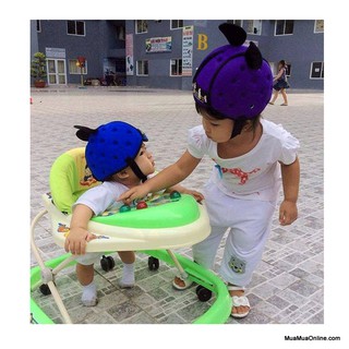 NÓN MŨ BẢO HIỂM CHO BÉ TẬP ĐI HẠN CHẾ CHẤN THƯƠNG KHI TÉ NGÃ