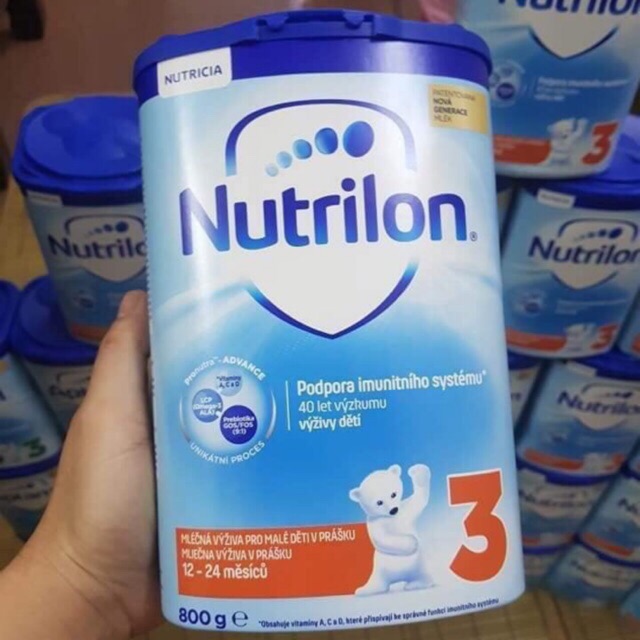 Sữa nutrilon hàng séc 800gram vị thường