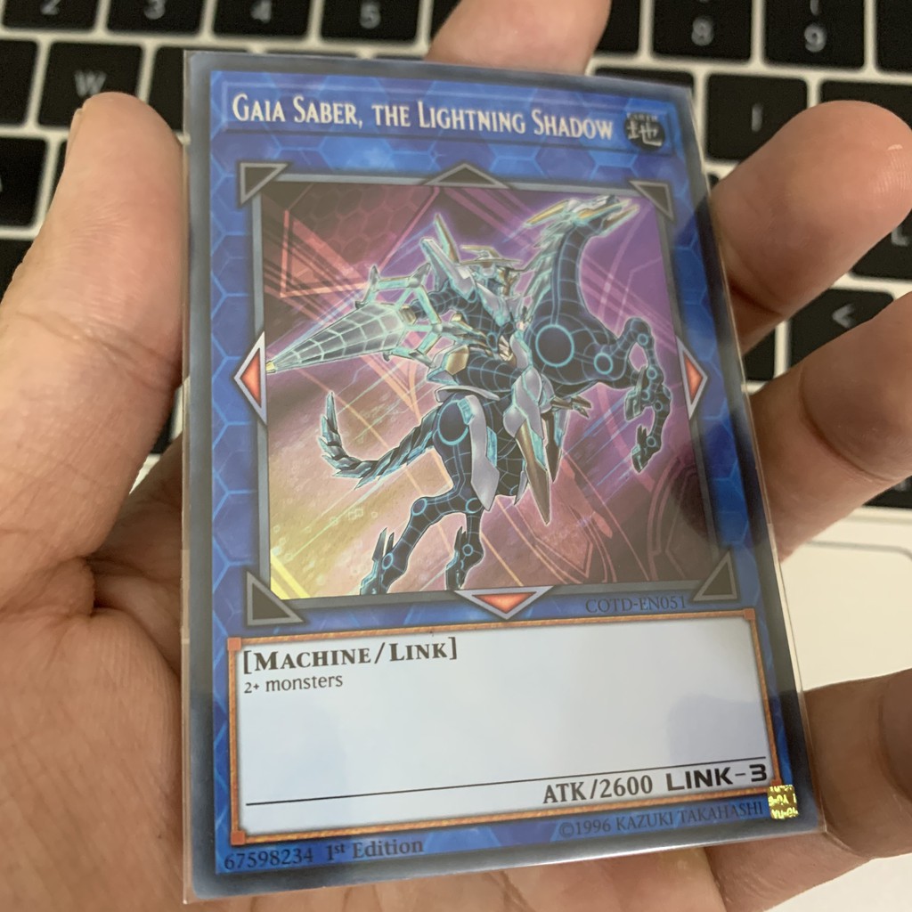 [EN][Thẻ Bài Yugioh Chính Hãng] Gaia Saber, the Lightning Shadow