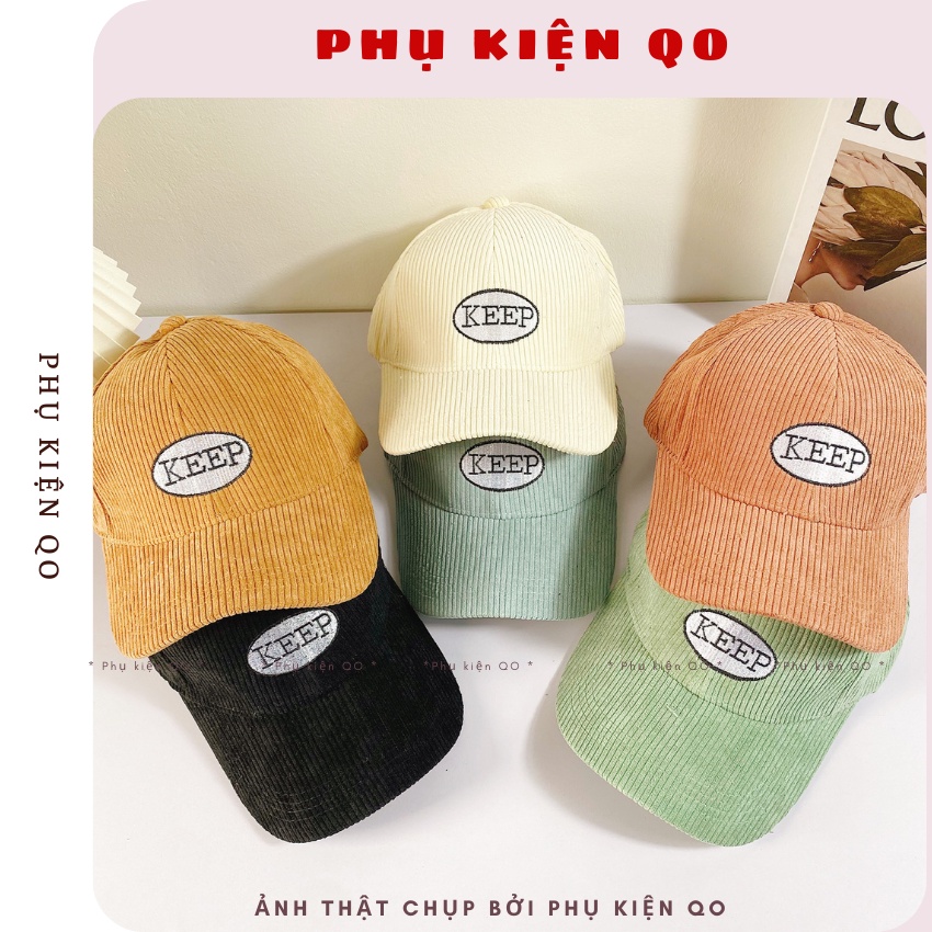 Mũ lưỡi trai ,nón kết chữ Keep phong cách cá tính - CAP24