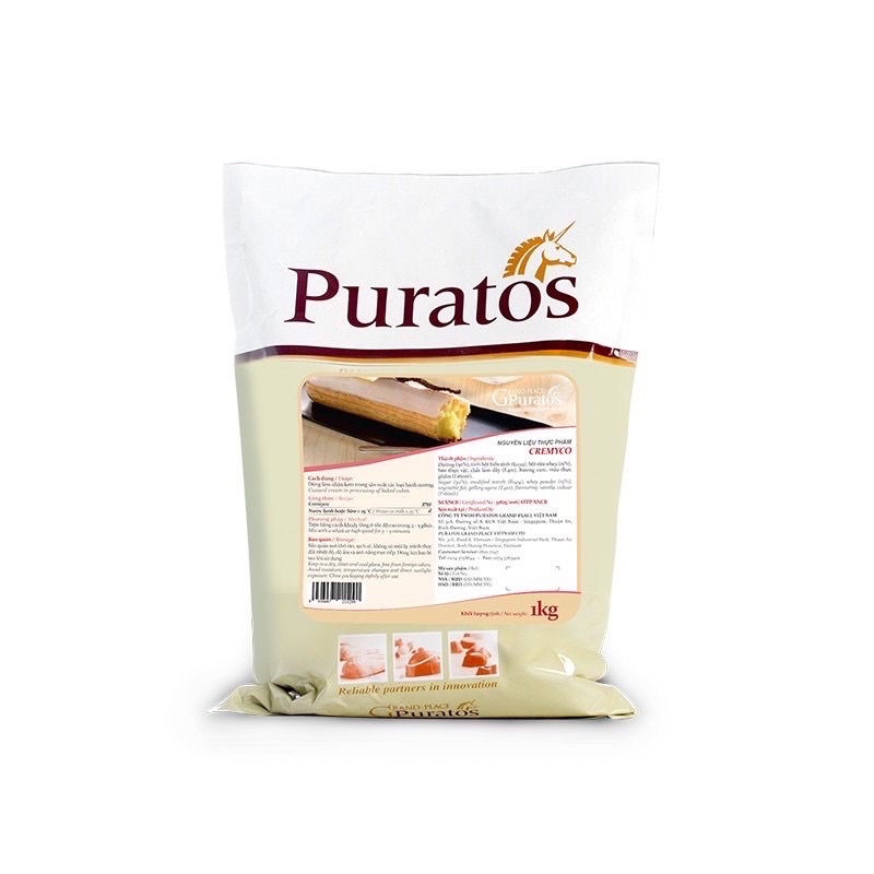 Bột Custard Cremyco gói 1 kg