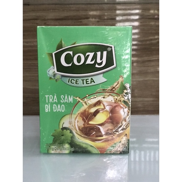 Trà Hoà Tan Bí Đao Cozy Hộp 270g (18 gói *15g)