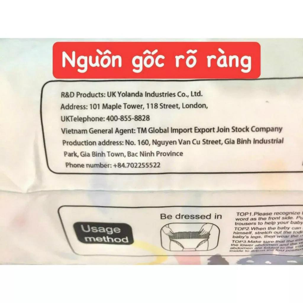 Bỉm quần Miobuss cao cấp 1 bịch 50 miếng mềm êm siêu khô thoáng. hàng chuẩn công ty