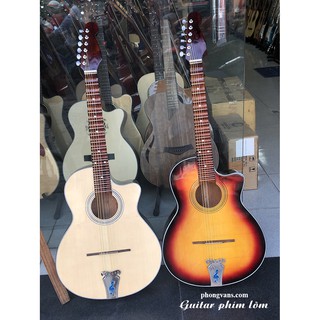 Đàn guitar thùng vọng cổ phím lõm