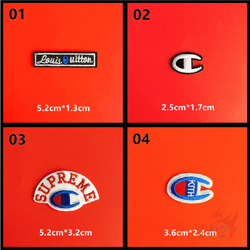 1 Sticker Ủi Thêu Hình Logo Champion Series 02