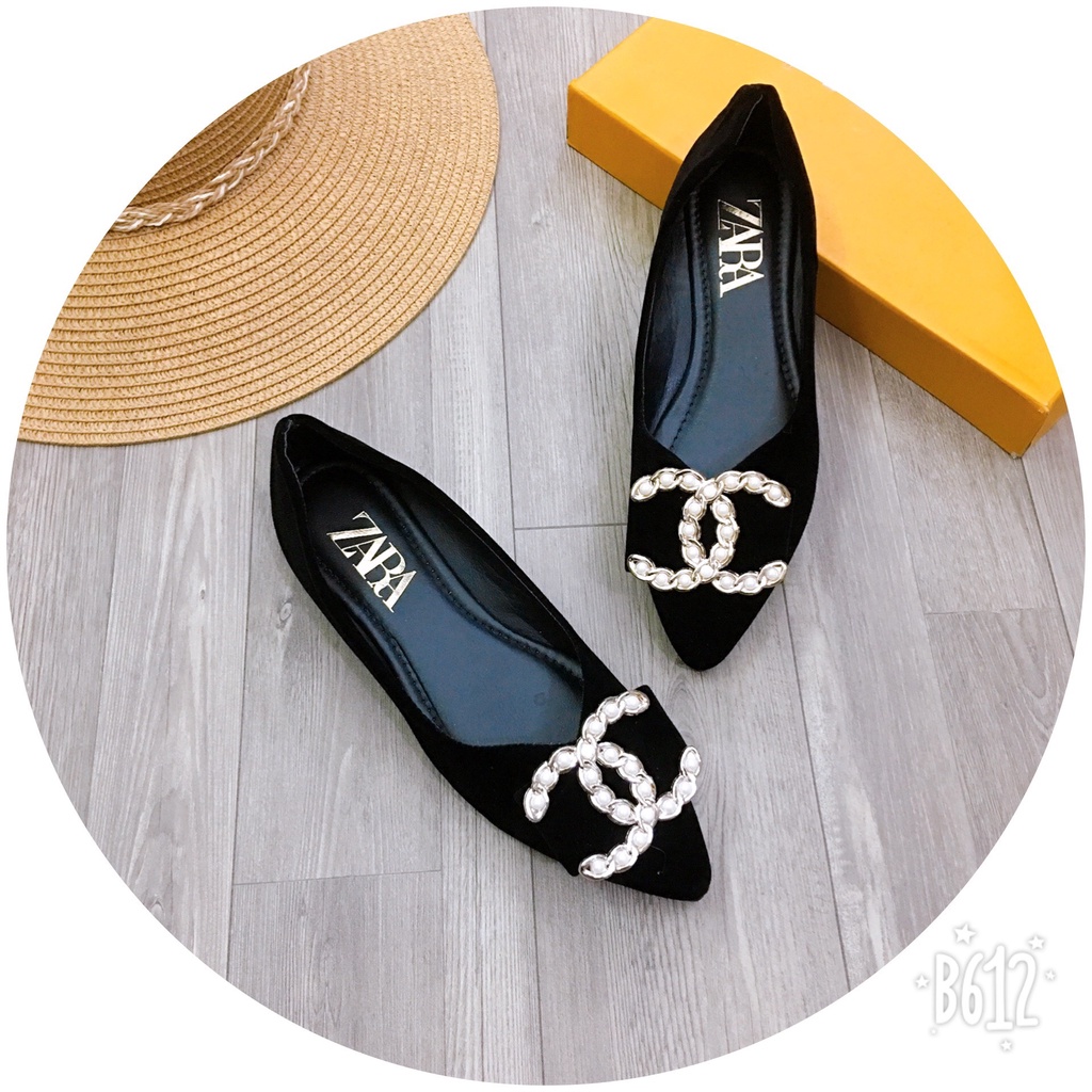 Giày búp bê nữ đế bệt thời trang