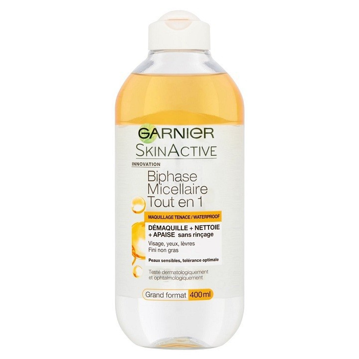 ( AUTH - CÓ SẴN) Tẩy Trang Dạng Dầu Garnier Skin Active Oil Infused Micellar Cleansing Water 400ML