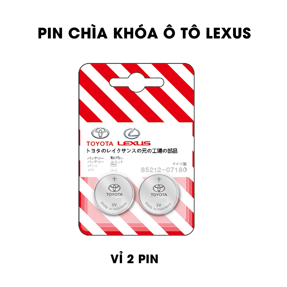 Pin chìa khóa ô tô Lexus LM 300h chính hãng sản xuất theo công nghệ Nhật Bản – Pin chìa khóa Lexus LM 300h