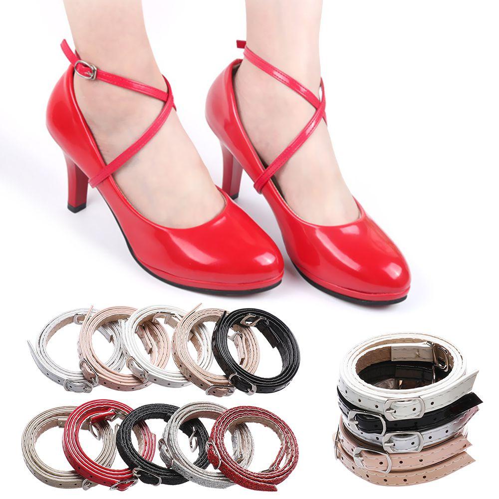 BEAUTY Khóa Kim Loại Bằng Da PU Chăm Sóc Bàn Chân Cho Dây Giày Cao Gót