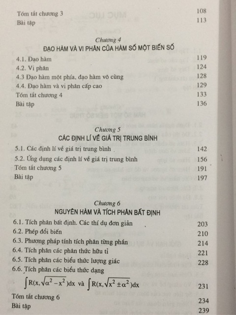 Sách - Toán học cao cấp Tập 2: Phép tính giải tích một biến số