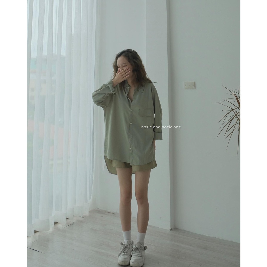 Áo sơ mi oversize