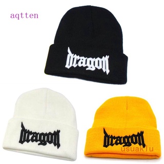Mũ len beanie thêu chữ G-DRAGON thời trang cá tính