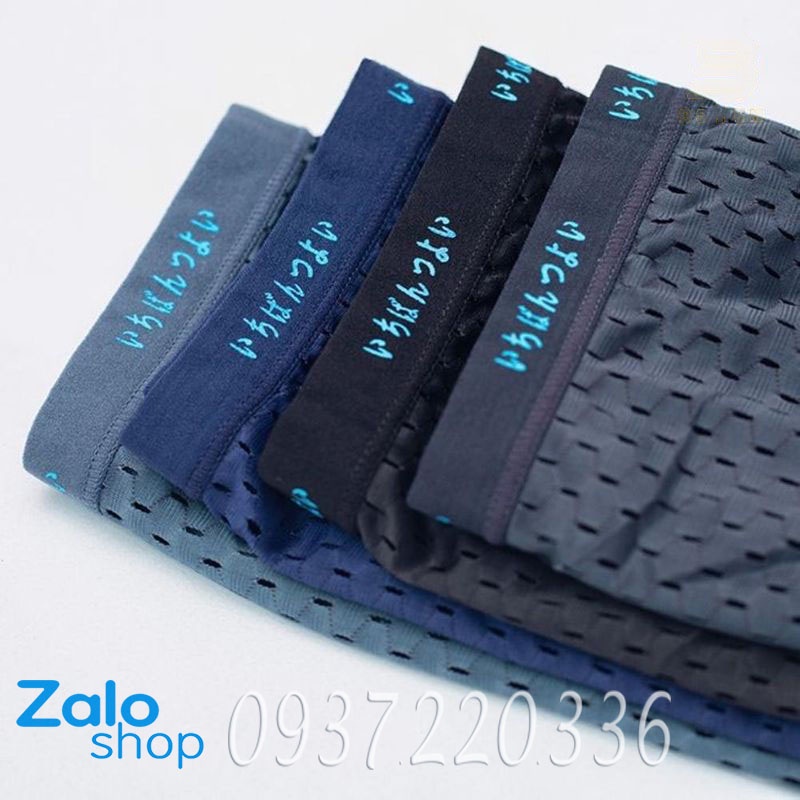 COMBO 2 Quần boxer nam thun lạnh thông hơi - Hàng VNXK Nhật, chất lượng cao 2xBXTH
