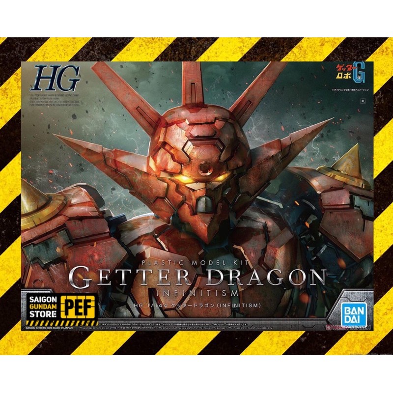 MÔ HÌNH LẮP RÁP BANDAI HG GETTER DRAGON INFINITISM