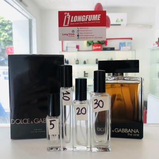 [Hàng Hot] Mẫu thử Nước hoa nam D&G The One EDP - Longfume chiết nước hoa 5ml 10ml 20ml 30ml