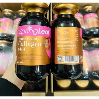 Collagen 6 in 1 Spring leaf inner beauty collagen 6 in 1 90 viên 180 viên