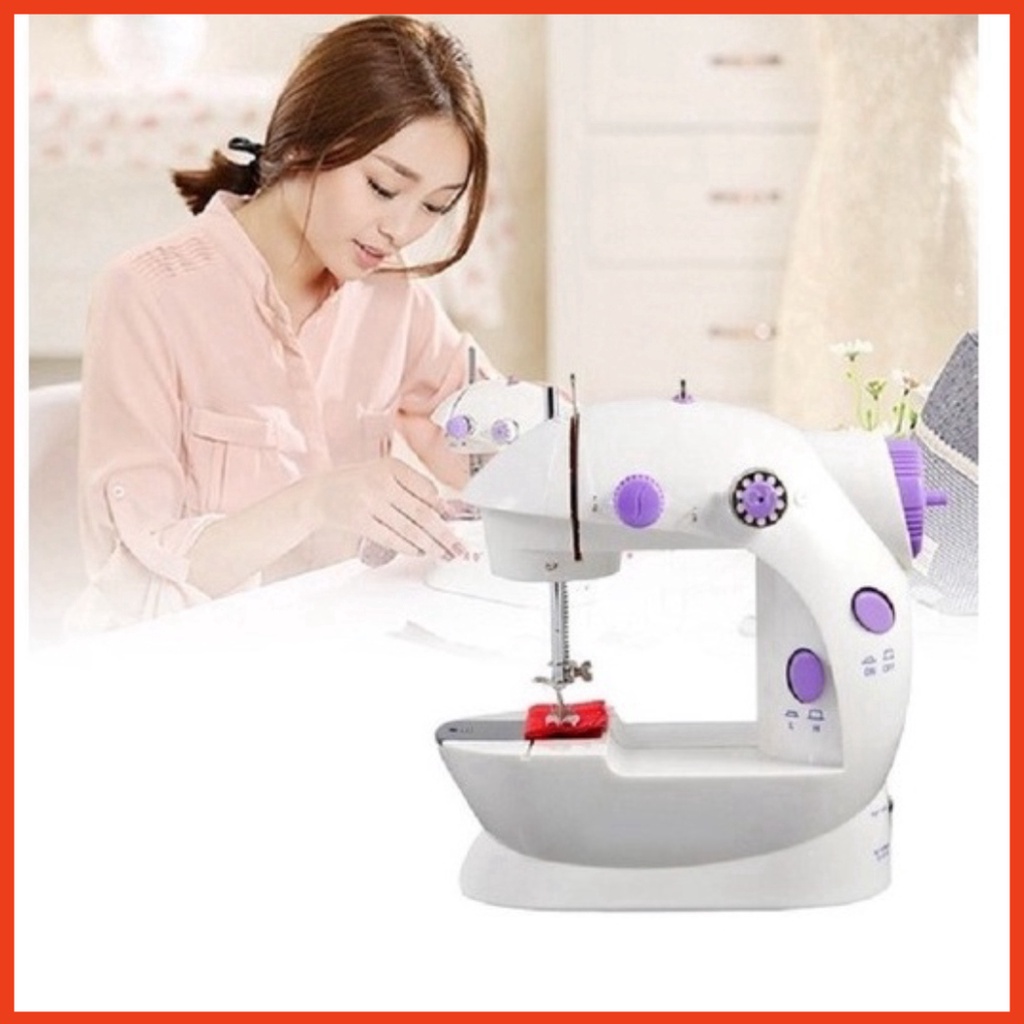 Máy May Để Bàn Nhỏ Gọn, Máy Khâu Mini Gia Đình - PT