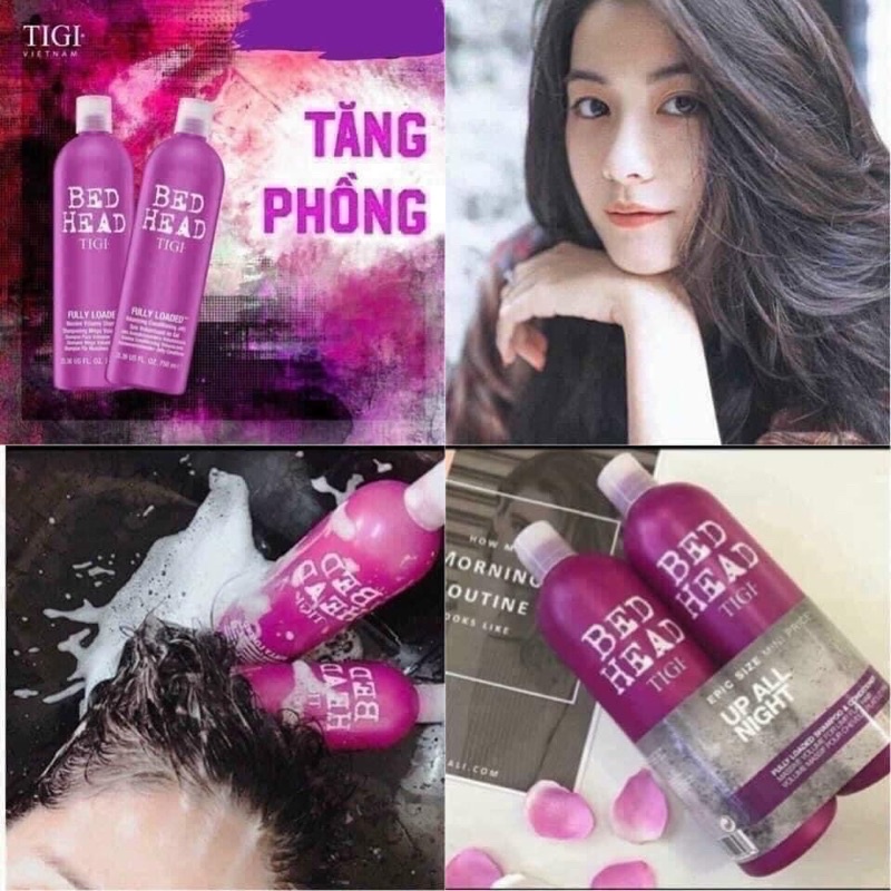 BỘ DẦU GỘI XẢ TIGI TÍM