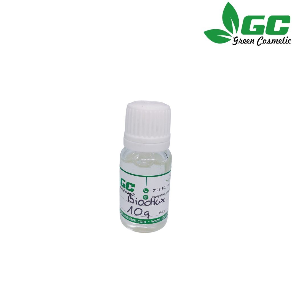 BIODTOX - Chất thải độc da - Nguyên liệu mỹ phẩm 10G
