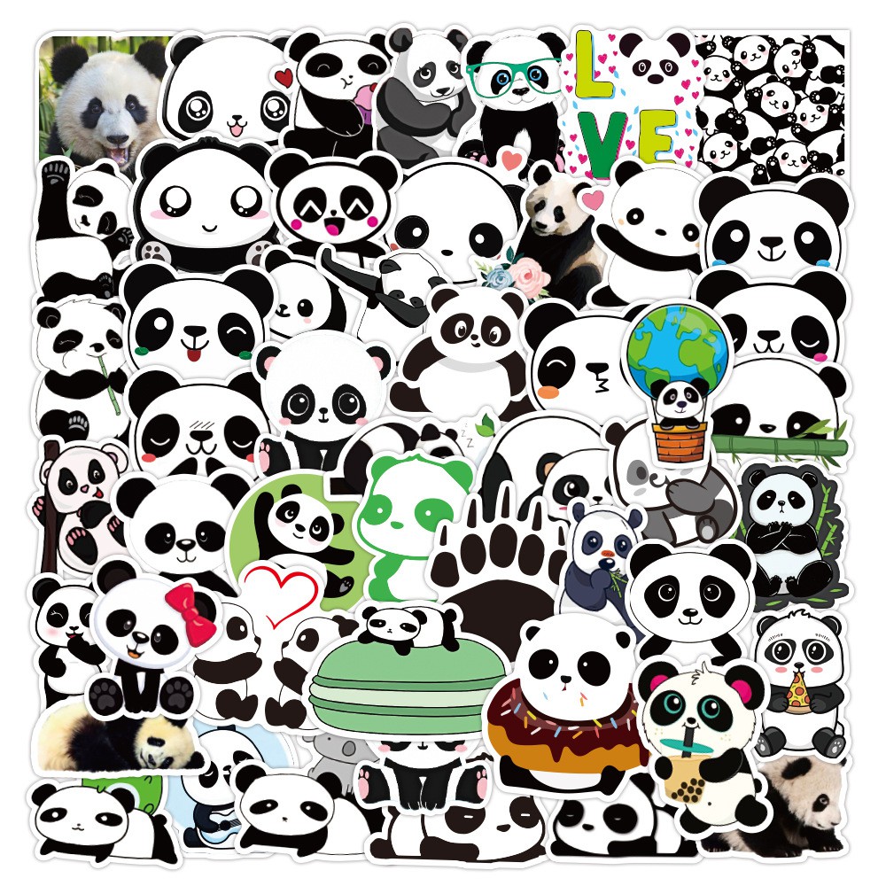Sticker cute dán nón bảo hiểm, điện thoại dễ thương trang trí chống thấm nước S39 Taro Stationery