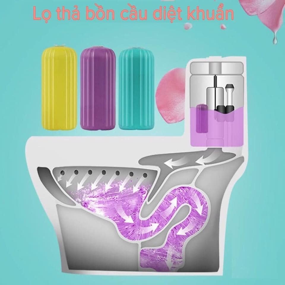 Lọ Tẩy Bồn Cầu Hương Hoa