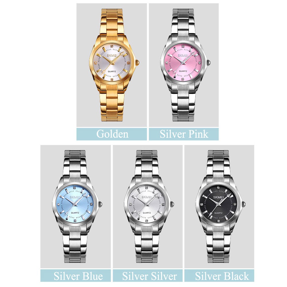 Đồng Hồ Quartz Nữ Chống Thấm Nước Thanh Lịch SKMEI 1620