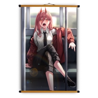 Tranh Vải Treo Tường Anime Chainsaw Man