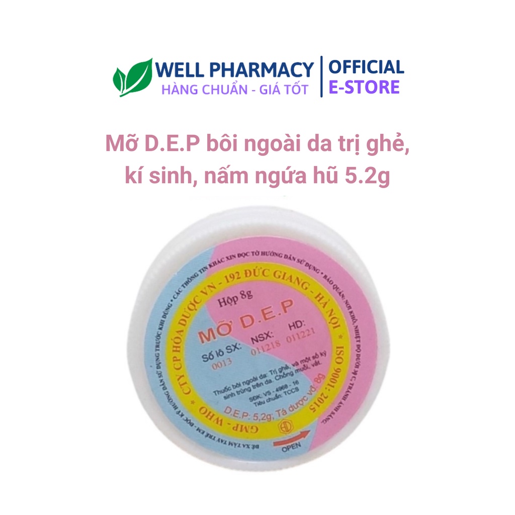 COMBO 2 HỘP DEP MỠ BÔI DA LOẠI 8g