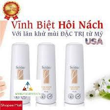 Lăn Khử Mùi Scion Nuskin - Khử Mùi Mồ Hôi - Trị Dứt Điểm Hôi Nách - Hàng Chính Hãng NusKin