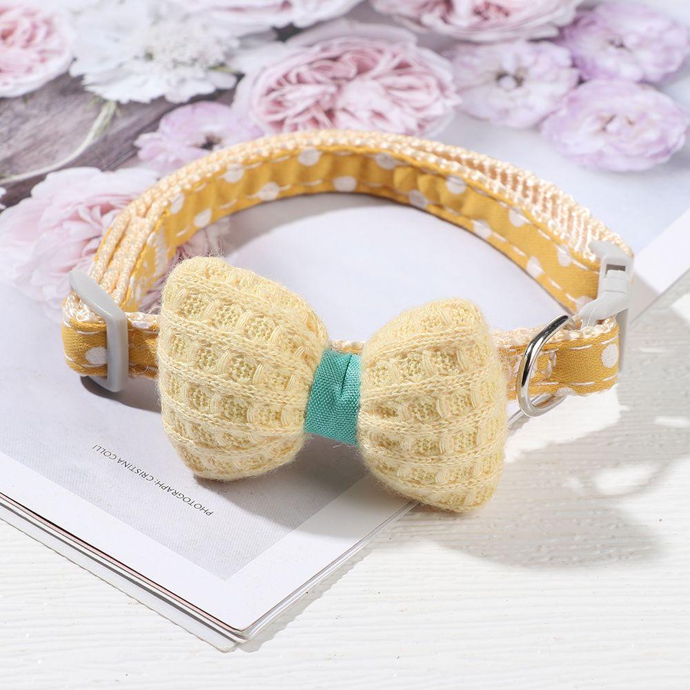 LAYOR1 Vòng Cổ Nơ BướM Cho Thú Cưng