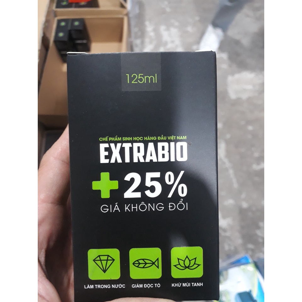 Vi sinh làm trong nước Extra Bio 125ML tăng cường 25% hàng Chính Hãng