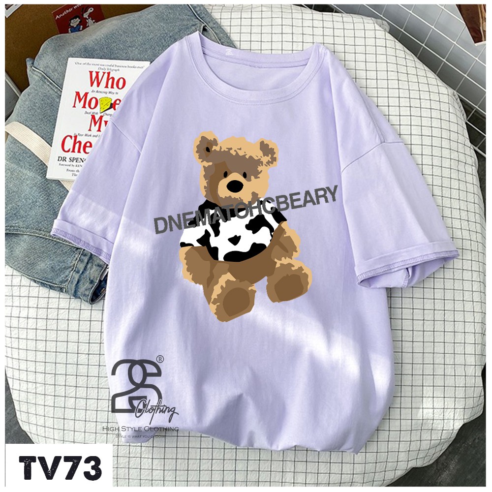 Áo Phông Nam Ngắn Tay 2s Clothing Áo Phông Tay Lỡ Basic Cotton Oversize Form Rộng Giá Rẻ In Hình Pull & Bear TV5061 | BigBuy360 - bigbuy360.vn