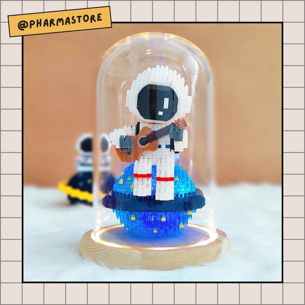 LEGO PHI HÀNH GIA BÓNG BAY ÁNH SÁNG & GUITARIST - ĐỒ CHƠI XẾP HÌNH LẮP RÁP MÔ HÌNH NANOBLOCK