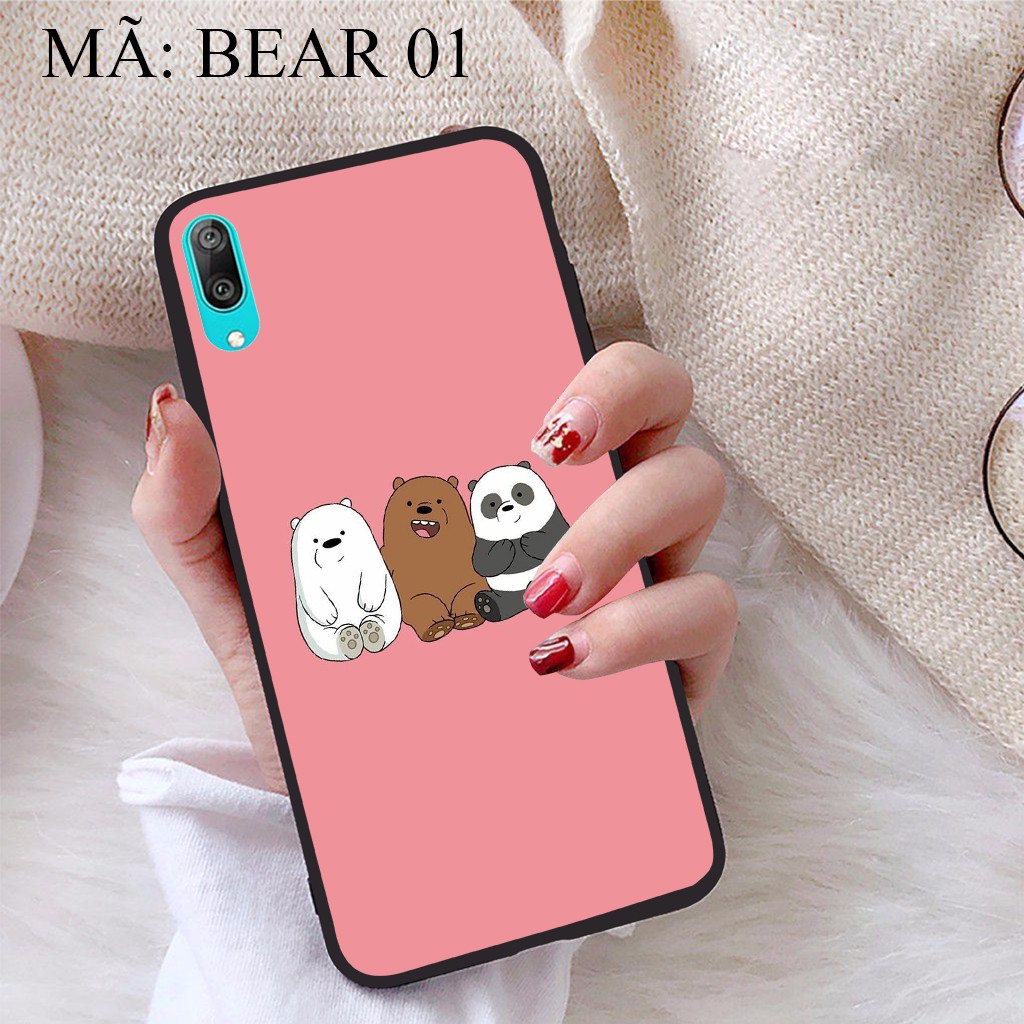 Ốp lưng Huawei Y7 Pro 2019 viền dẻo TPU BST Gia Đình Nhà Gấu