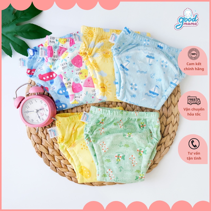 Quần Bỏ Bỉm Goodmama Thoáng Khí cho bé trai và bé gái size 80,90,100,110