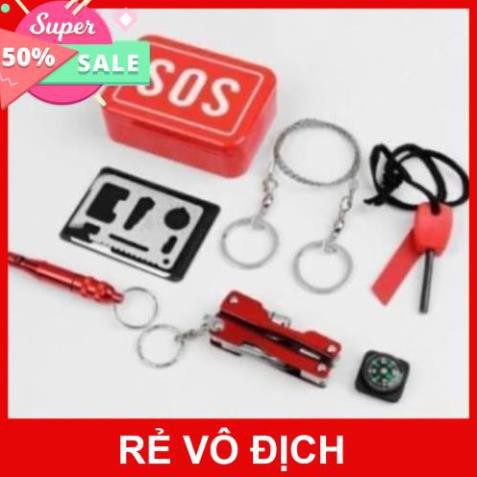 Bộ Dụng Cụ Sinh Tồn Sos 6 Món