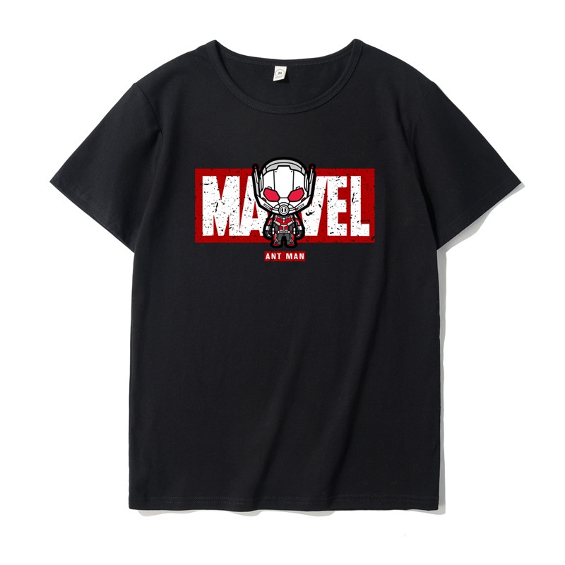 Marvel Ant-Man T-shirt For Men Women Black White Tees S-4XL Sizes Round Neck Unisex T Shirt Tops