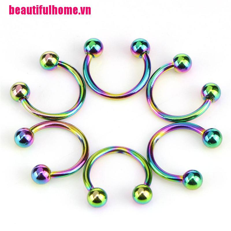 Bộ 10 Mũi / Môi Bằng Thép Không Gỉ