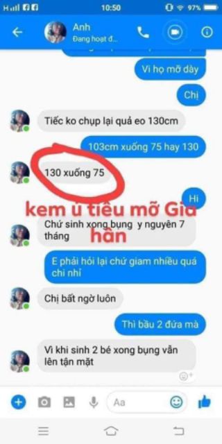 KEM Ủ TIÊU MỠ GIA HÂN