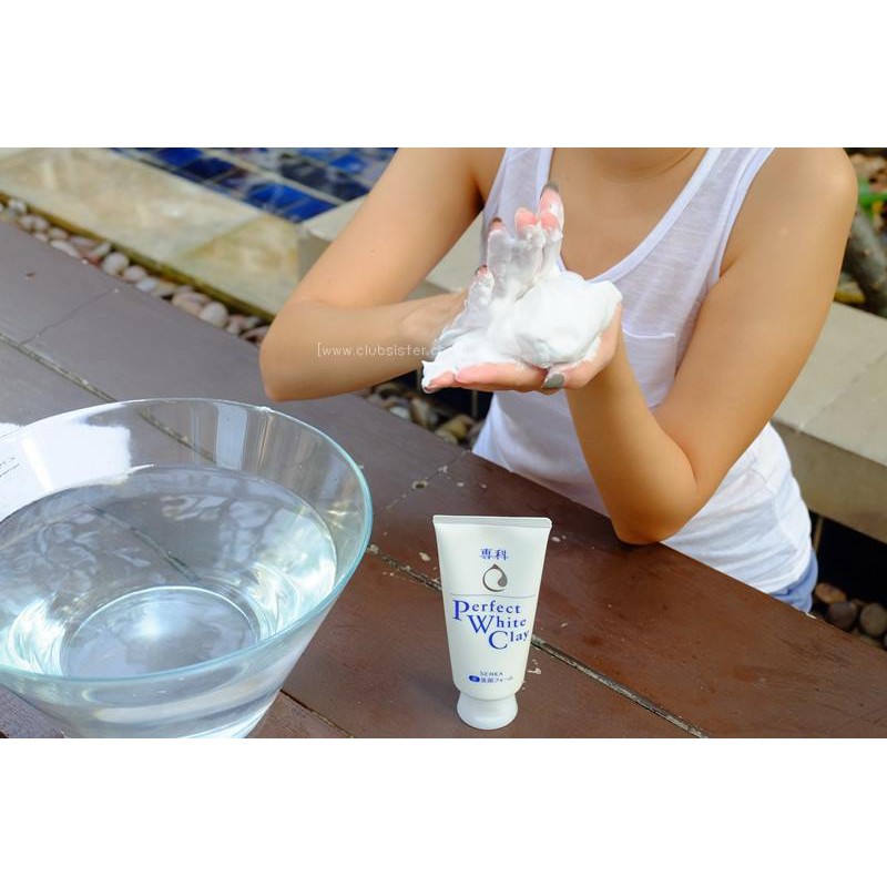 [Kim Quyên Cosmetics] SỮA RỬA MẶT Senka Speedy Perfect White Clay 120g (Nhập khẩu) 