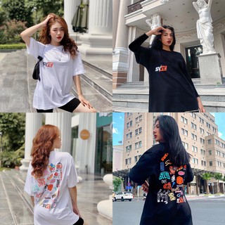 Áo Thun Swe LOGO hình thật unisex