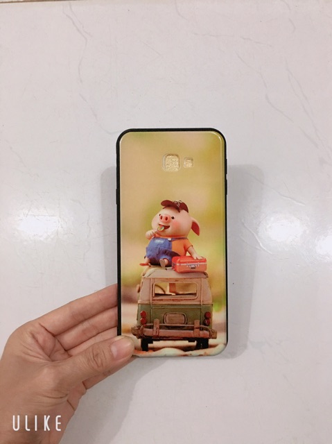 Ốp sam sung J4+,J4 Core, J4 Plus Heo ăn kẹo