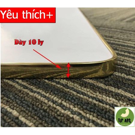 Xả kho combo 3 tranh tráng gương cây sỏi vàng