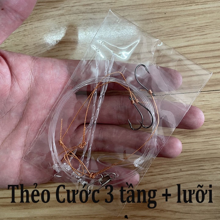 Thẻo Cáp, Thẻo Cước 2 TẦNG / 3 TẦNG - Thẻo Cáp, thẻo Cước Câu Cá Sông, Cá Chim