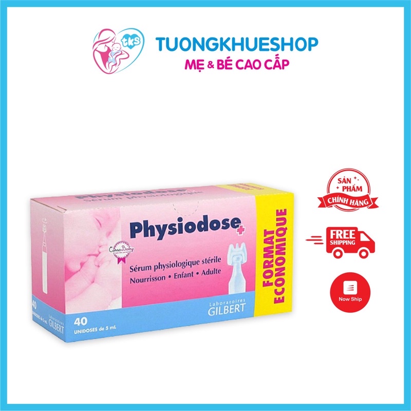 Date 09/24 - Nước muối sinh lý Pháp (Physiodose Gilbert)